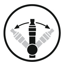 Load image into Gallery viewer, Scrubbing Brush with Elbow Joint