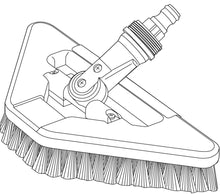 Load image into Gallery viewer, Scrubbing Brush with Elbow Joint