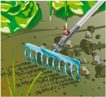 Load image into Gallery viewer, Combisystem Rake (25 cm)