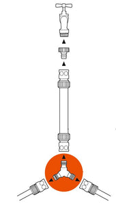 3-Way Y Coupling